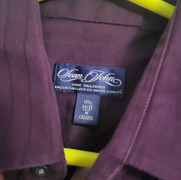 Sean John Shirt 16 Button Down Regular Fit Hip Hop Y2K 2000s medium - Picture 2 of 4